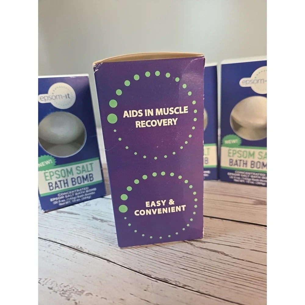 Epsom-it Bath Bomb 10 Oz **Lot of 4**